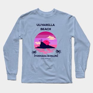 Ulivarella Beach Palmi Calabria Long Sleeve T-Shirt